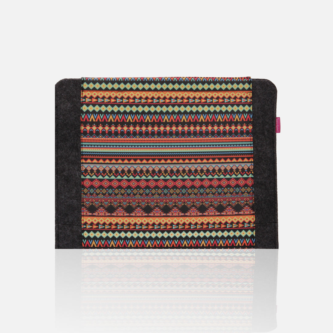 Bertoni - Laptophoes Tas voor notebooktas vilten tas 15" Aztec