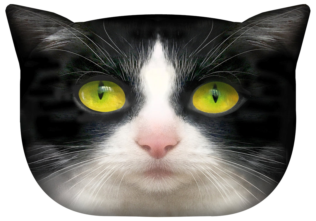 Bertoni - Design met kat motief sierkussen met verborgen ritssluiting en vulling Kussen Panda