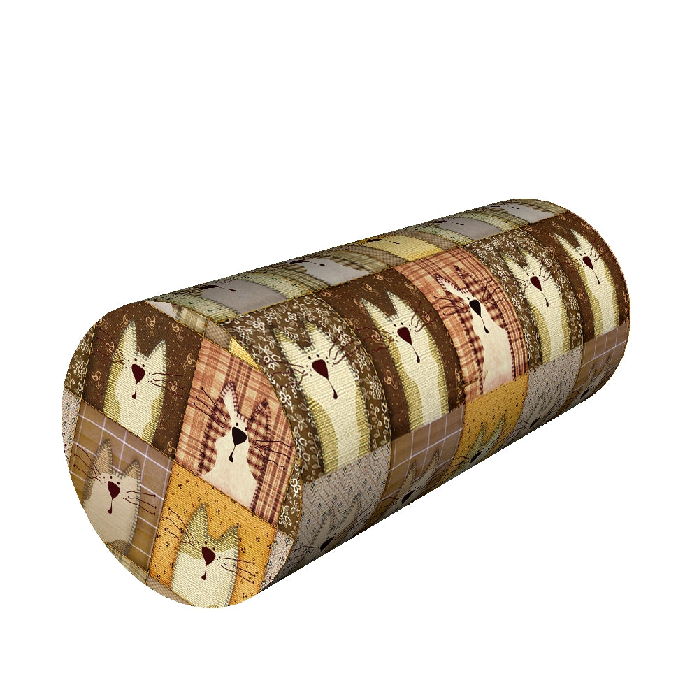 Bertoni - Nekkussen Lumbaal Roll 40x15cm Support Thermoactive Foam Roll Kussen - Pexeso Beige