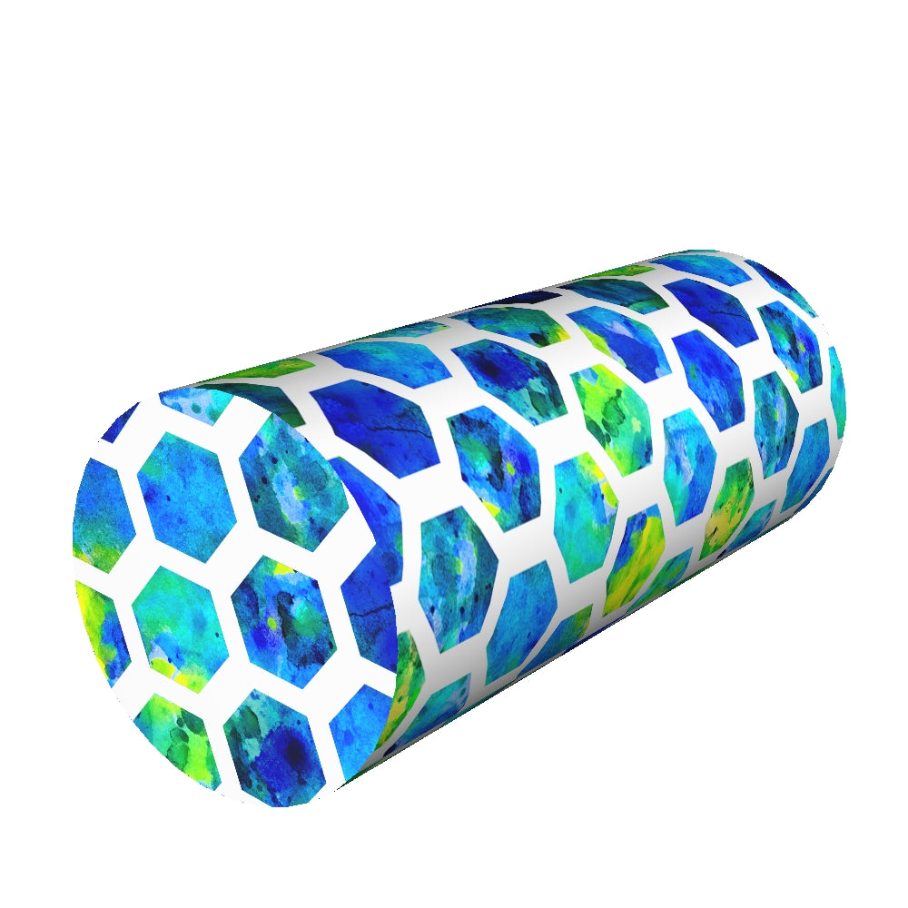 Bertoni - Nekkussen Lumbaal Roll 40x15cm Kussen Support Roll Thermoactieve Foam Roll Kussen Tegel