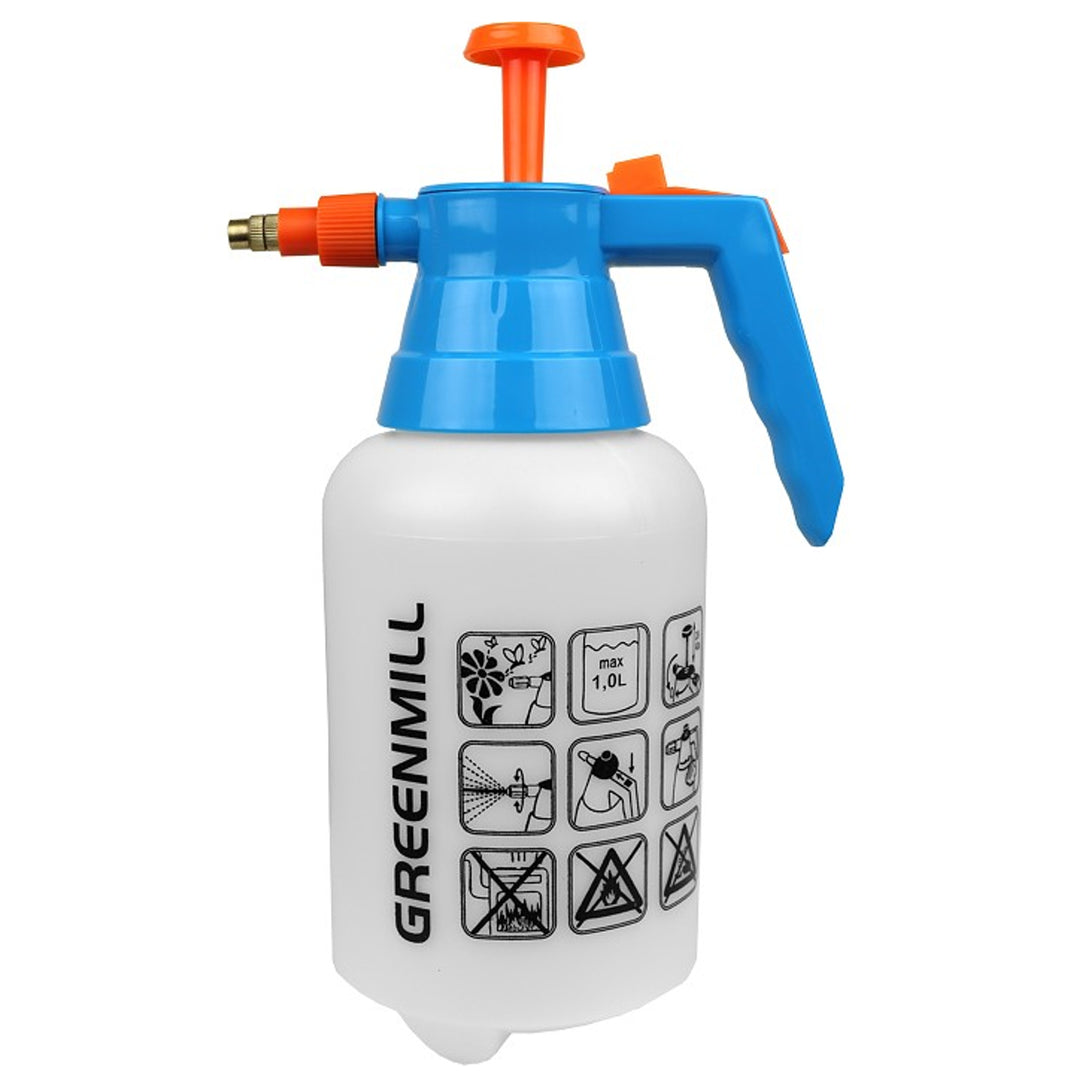 Greenmill - Drukspuit 1L - Drukspuit voor huis en tuin van 1L