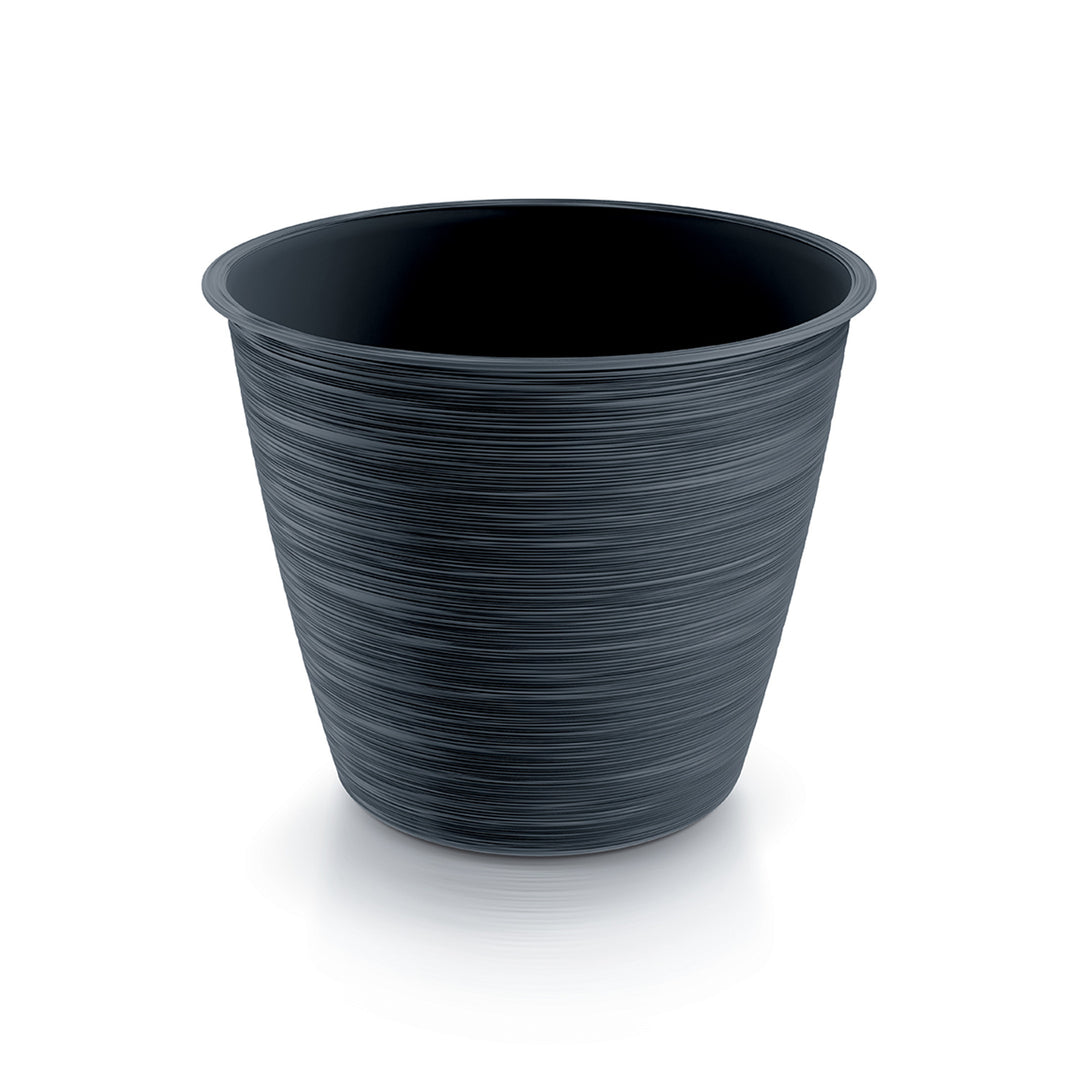 Prosperplast Furu Ronde Bloempot 5.1 L - Antraciet kleur / Kunststof