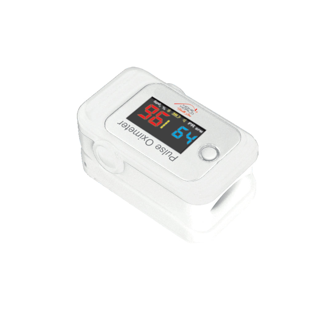 HOME-WORLD - Pulsoximeter / Vingerpulsoximeter HW-HL031 - Bluetooth - wit