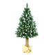 Damich - kunstkerstboom op stam - Diamond - hoge kwaliteit - 180 cm