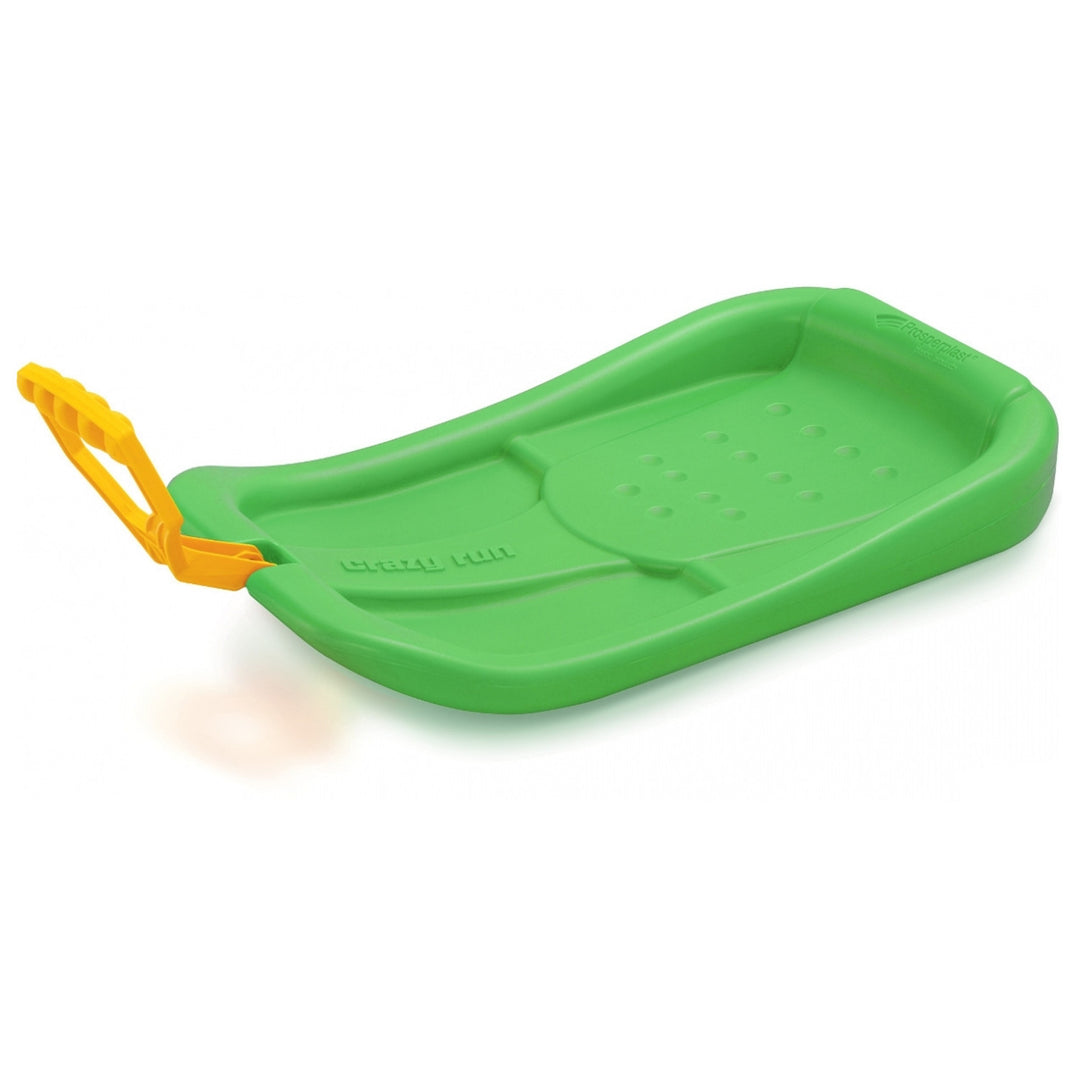 Glijplaat Snow Sled Crazy Run Plastic Kids Bob Snow Green