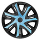 NRM - N-Power Wieldoppen 14" - Set van 4 stuks - Azur / Zwart