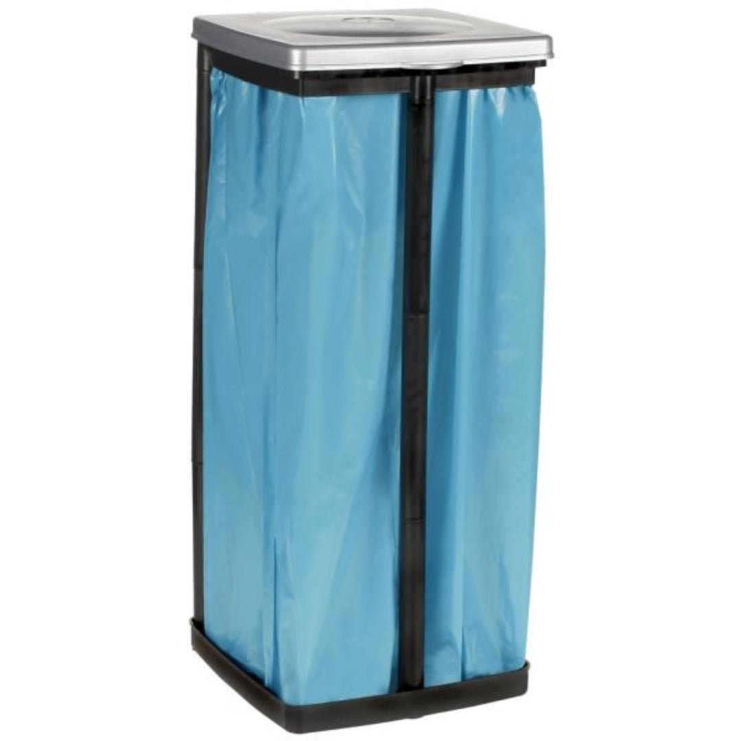 Keeeper - Vuilniszakhouder - zaken met een inhoud van 60-120 liter - Zilver