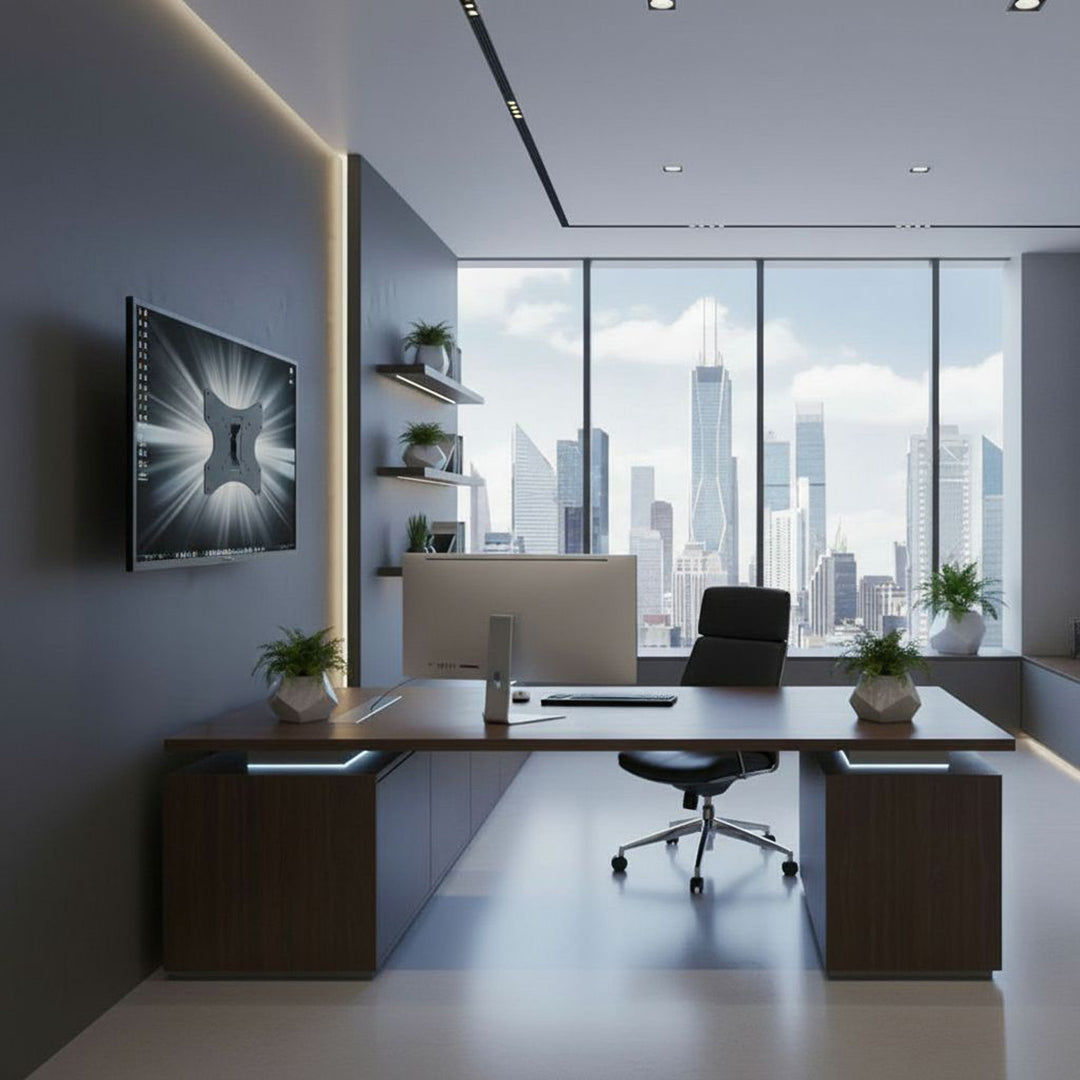 Muurbeugel voor TV, 23- 42 inch, tot 30 kg, Maclean Brackets 8, MC-503B LCD, LED