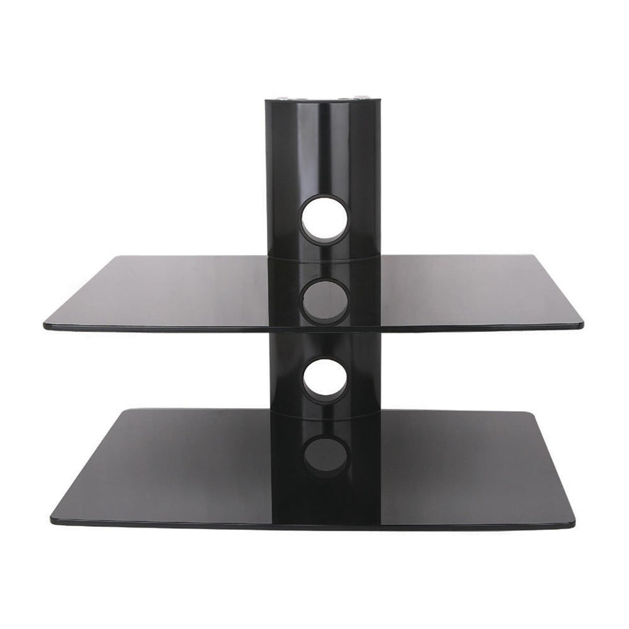 Dubbele glazen plank voor de DVD-tuner Art D-50N console