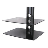 Dubbele glazen plank voor de DVD-tuner Art D-50N console
