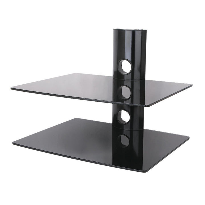 Dubbele glazen plank voor de DVD-tuner Art D-50N console