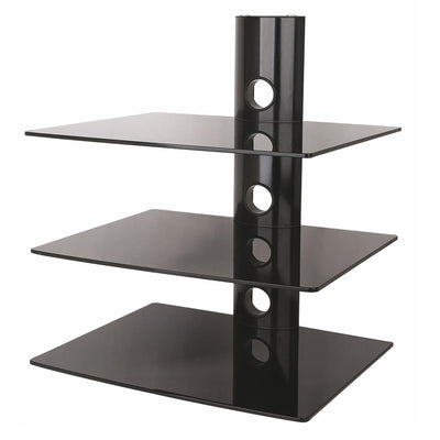 Drievoudig legbord voor DVD / tuner / console D-51 Art 543x355x445mm