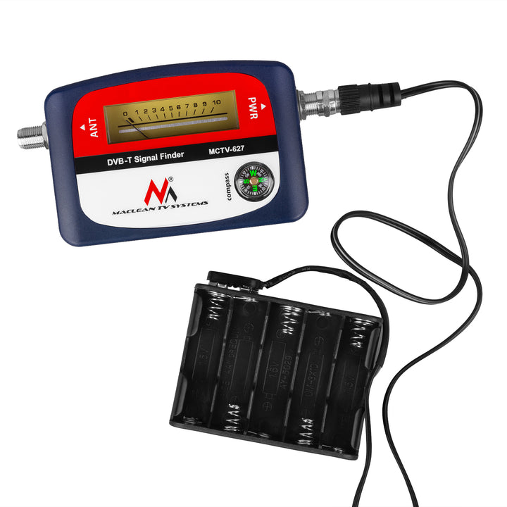 Satfinder DVB-T kabel 30cm Maclean MCTV-627 TV Antenne Finder
