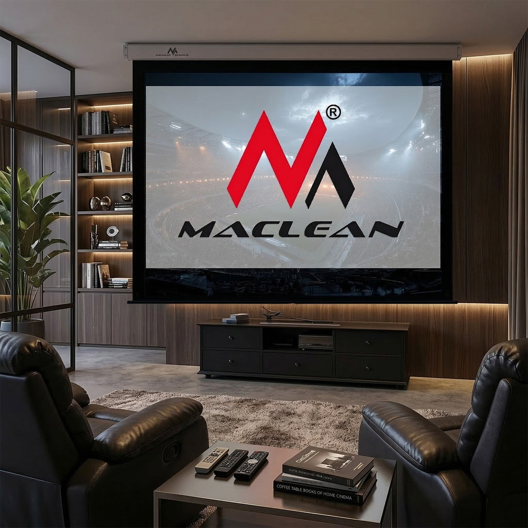 Projectiescherm elektrisch 100" 200x150 4:3 Maclean MC-592