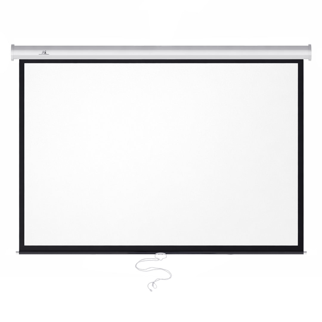 Thuis bioscoop: Projectiescherm elektrisch Maclean MC-591 120''  240x180cm HD 4: 3 HALFAUTOMATISCH!