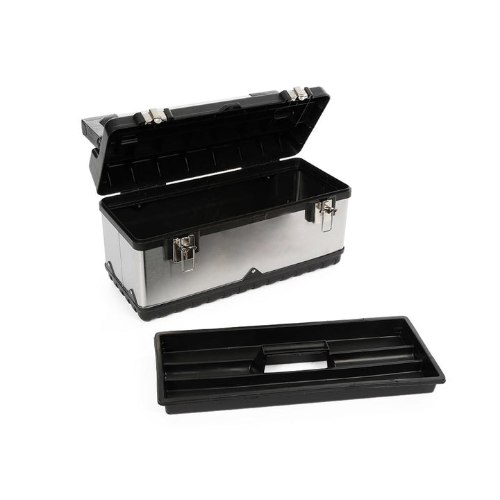 Perel gereedschapskoffer, aluminium handvat, verwijderbare lade, OTBA6