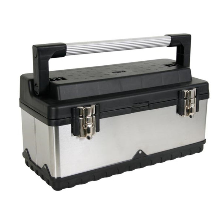 Perel gereedschapskoffer, aluminium handvat, verwijderbare lade, OTBA6