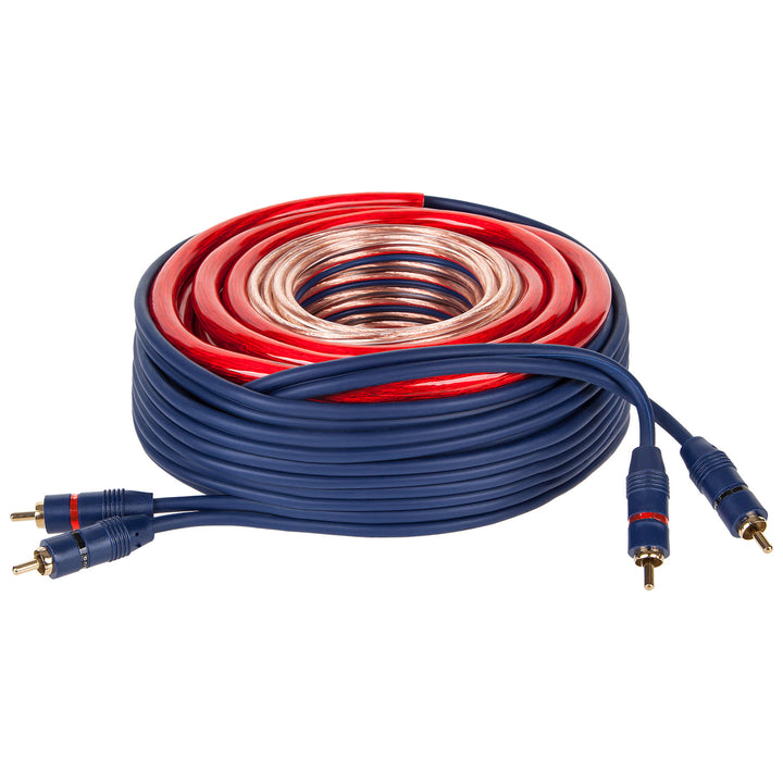 Versterker kabel set + montage accessoires Kruger&Matz KM0011