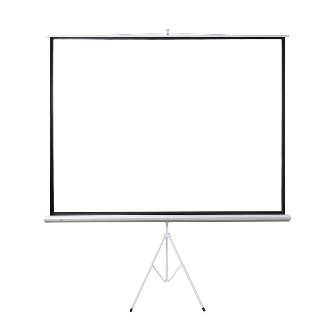 Maclean-projectiescherm, diagonaal 120 inch, 240 x 180 cm, op statief, beeldverhouding 4:3, MC-608