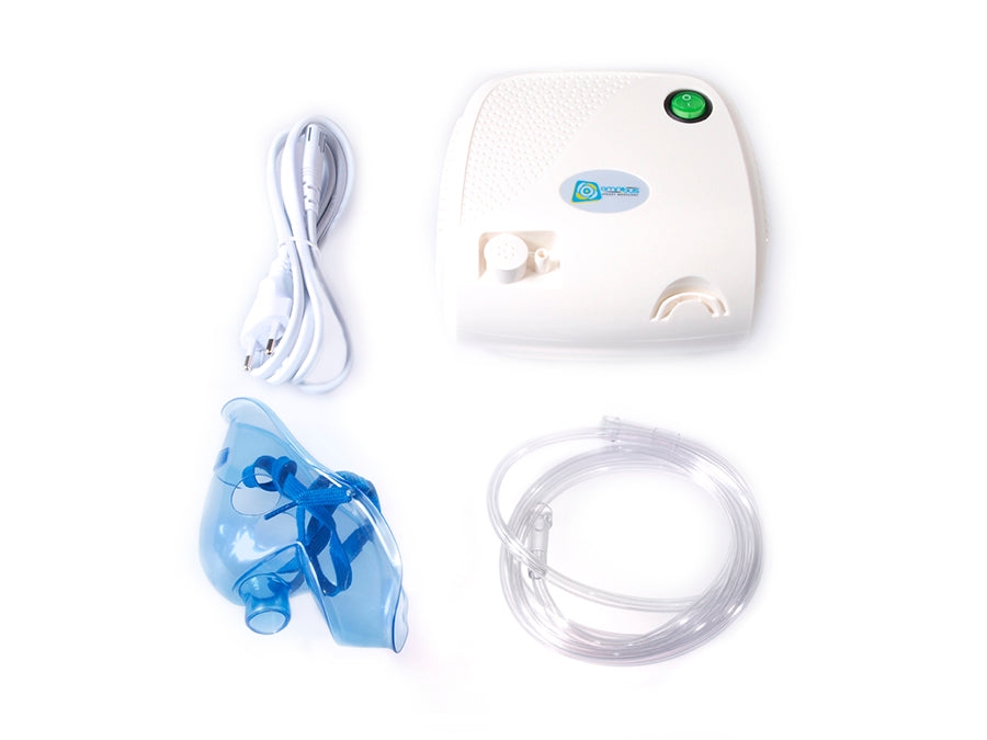 Inhalator omnibus Wit kleur  BR-CN116B zuigercompressorinhalator