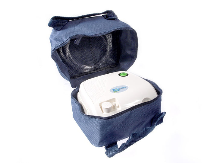 Inhalator omnibus Wit kleur  BR-CN116B zuigercompressorinhalator