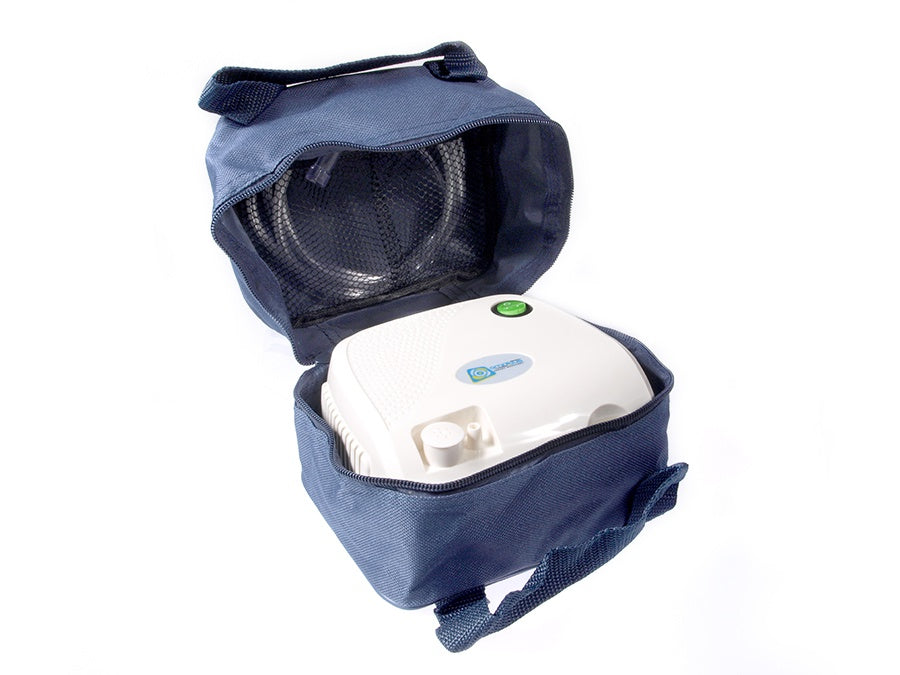 Inhalator omnibus Wit kleur  BR-CN116B zuigercompressorinhalator