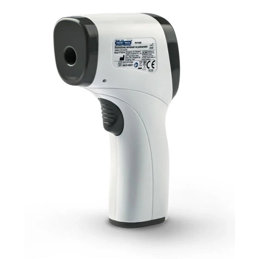 Contactloze thermometer van Tech-Med, LCD-scherm, geheugen voor 32 resultaten, TM-F03BB