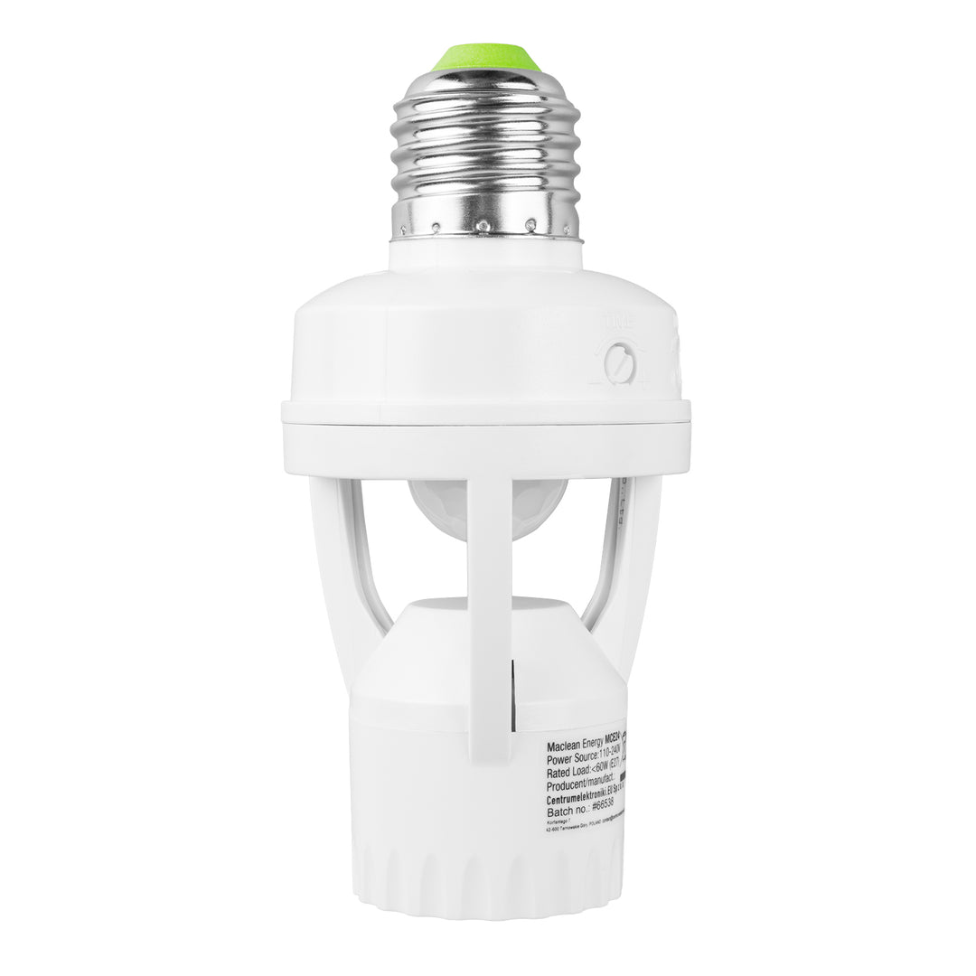 Lamphouder met automatische 360 ° bewegingssensor Maclean Energy MCE24