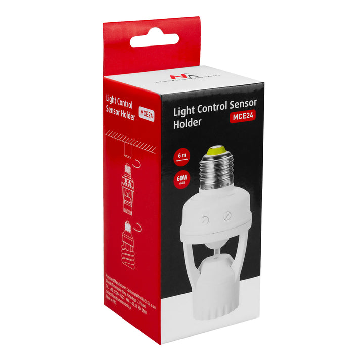 Lamphouder met automatische 360 ° bewegingssensor Maclean Energy MCE24