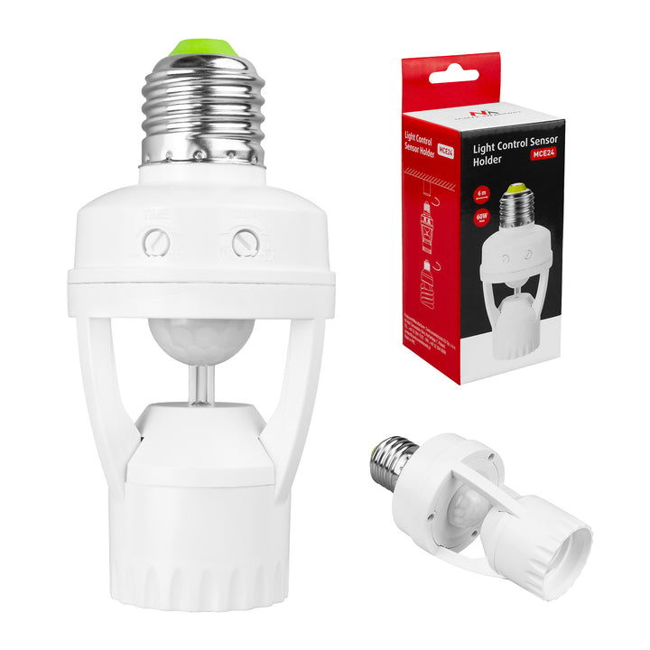 Lamphouder met automatische 360 ° bewegingssensor Maclean Energy MCE24
