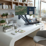 Maclean - Monitorbeugel / Muurbevestiging en Toetsenbordplank - VESA 17" - 32"