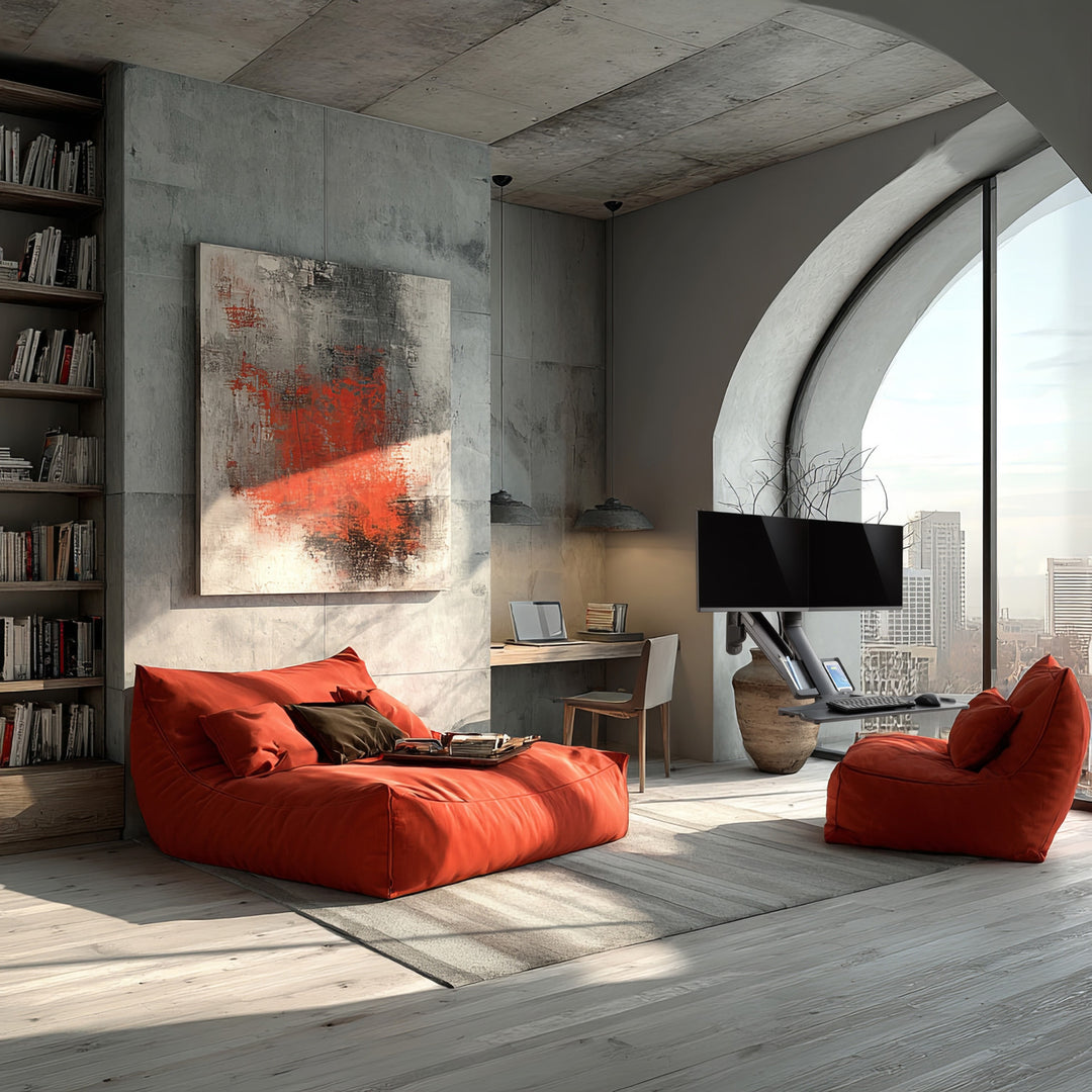 Maclean - Monitorbeugel / Muurbevestiging en Toetsenbordplank - VESA 17" - 32"