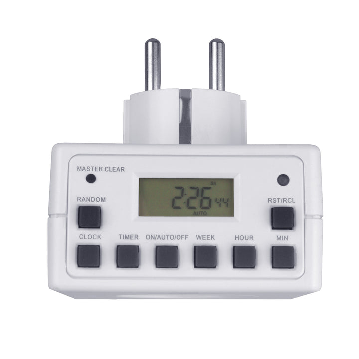 Programmeerbare digitale timer met Penaarde 3600W max 156 Maclean Energy MCE30