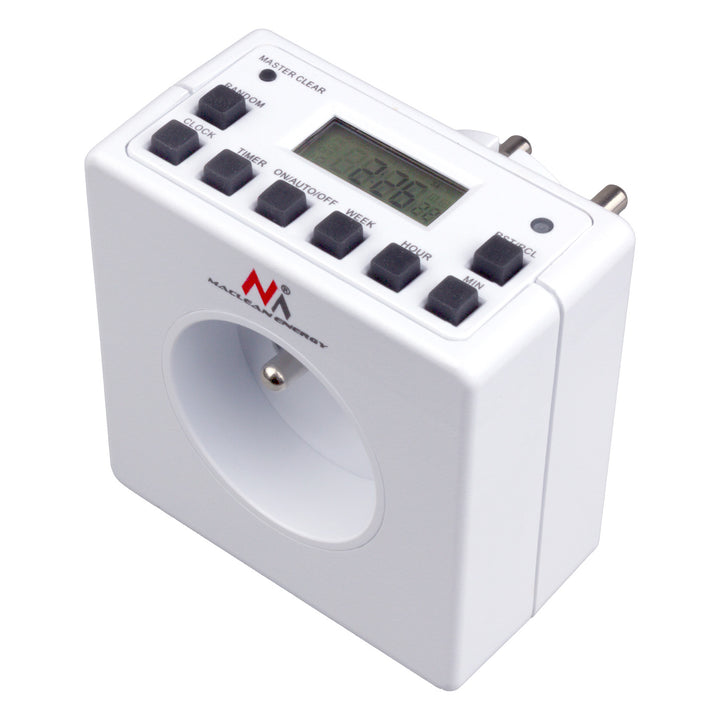Programmeerbare digitale timer met Penaarde 3600W max 156 Maclean Energy MCE30