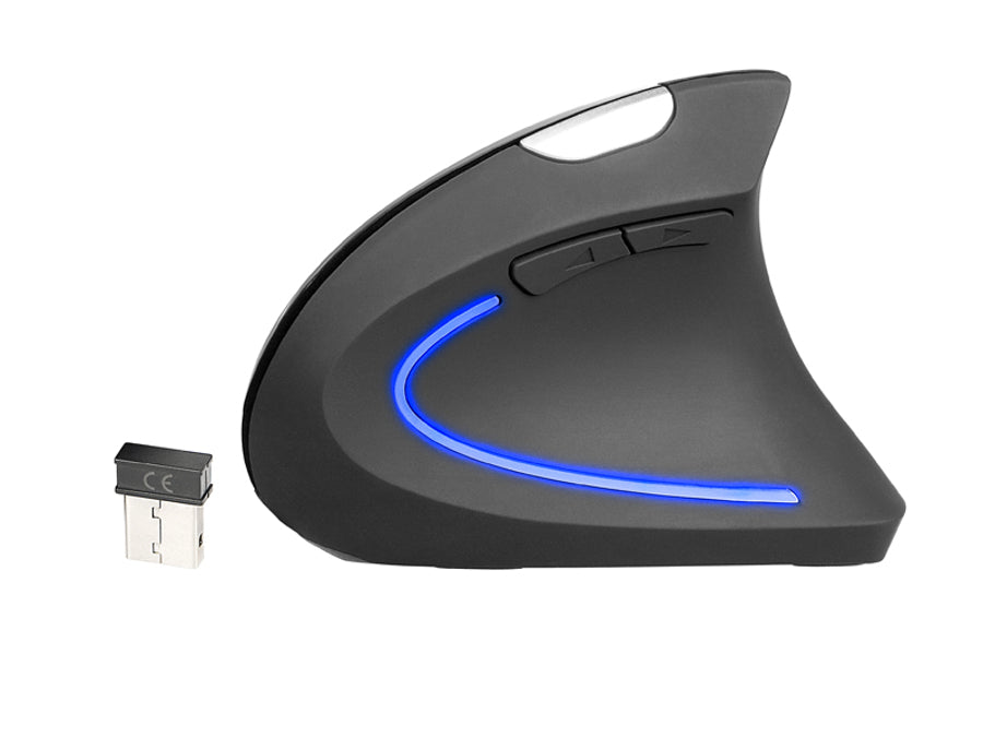 Tracer Ergonomische draadloze muis met verlichting USB Flipper RF Nano
