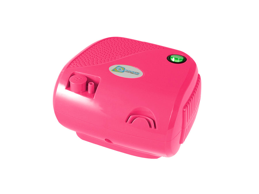 Zuigercompressor inhalator BR-CN116B Omnibus roze