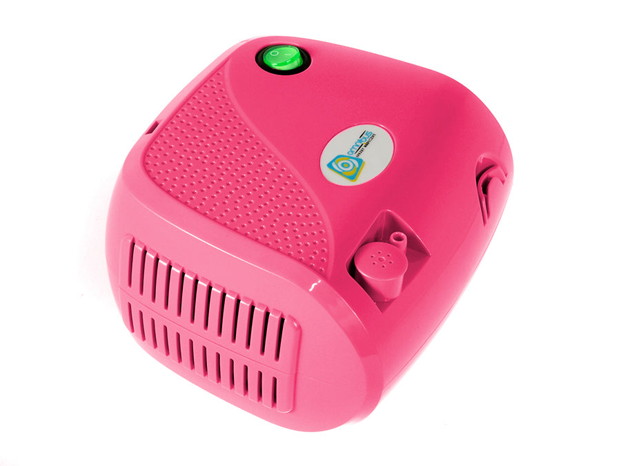 Zuigercompressor inhalator BR-CN116B Omnibus roze