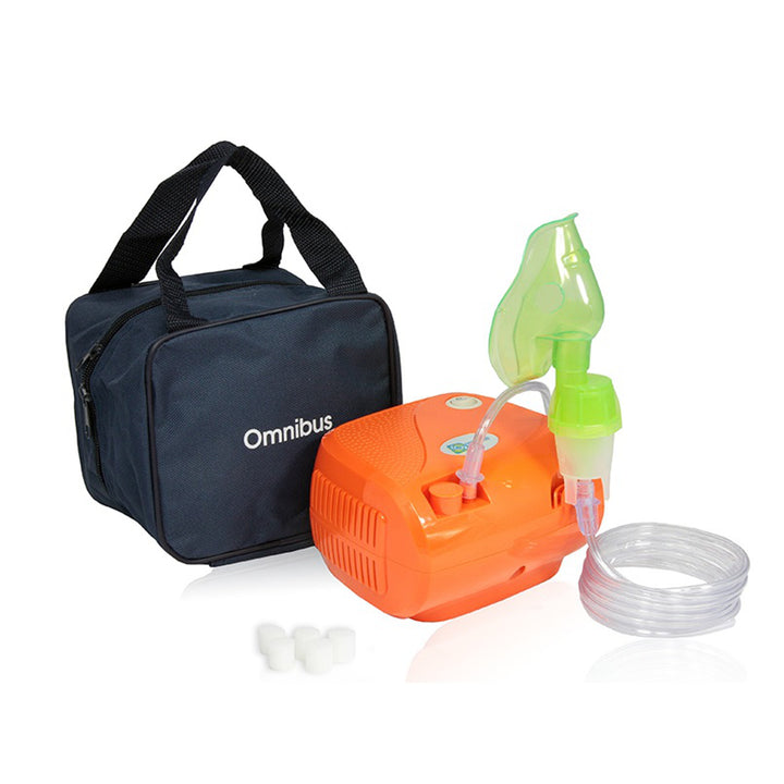 Zuigercompressor Inhalator met maskers set voor kinderen en volwassenen