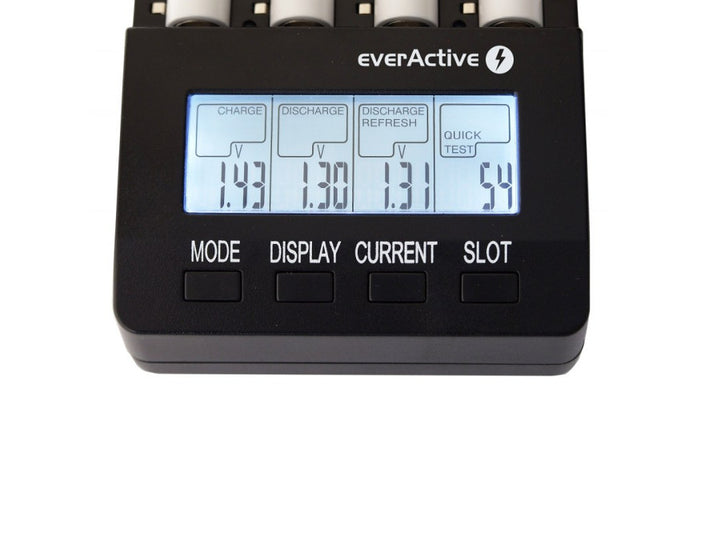 Batterijlader AAA R03, AA R6, Ni-MH / Ni-CD EverActive NC-3000
