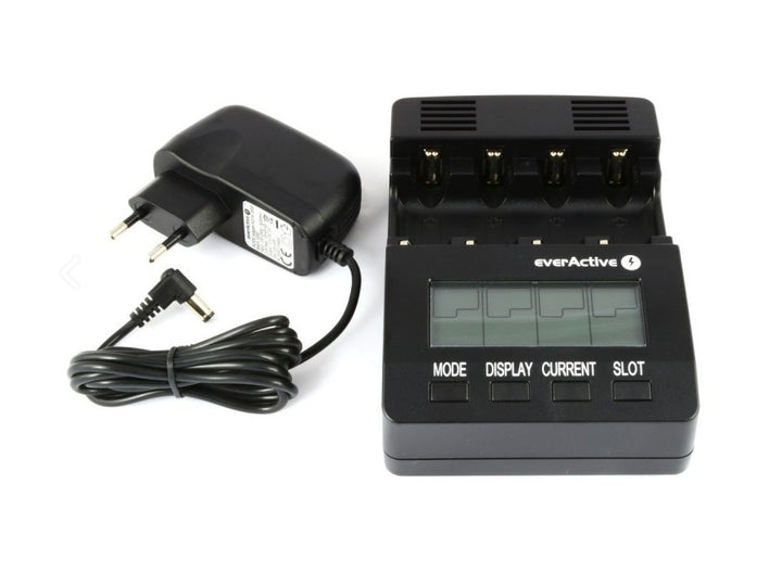 Batterijlader AAA R03, AA R6, Ni-MH / Ni-CD EverActive NC-3000