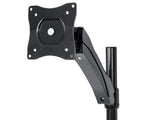 Werkstation - Monitorarm met toetsenbord en muis houder Maclean MC-681 stand en zittend