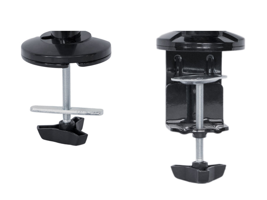 Werkstation - Monitorarm met toetsenbord en muis houder Maclean MC-681 stand en zittend