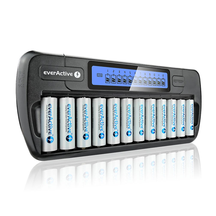 Batterijlader NC1200 AA AAA R03 R06 everActive