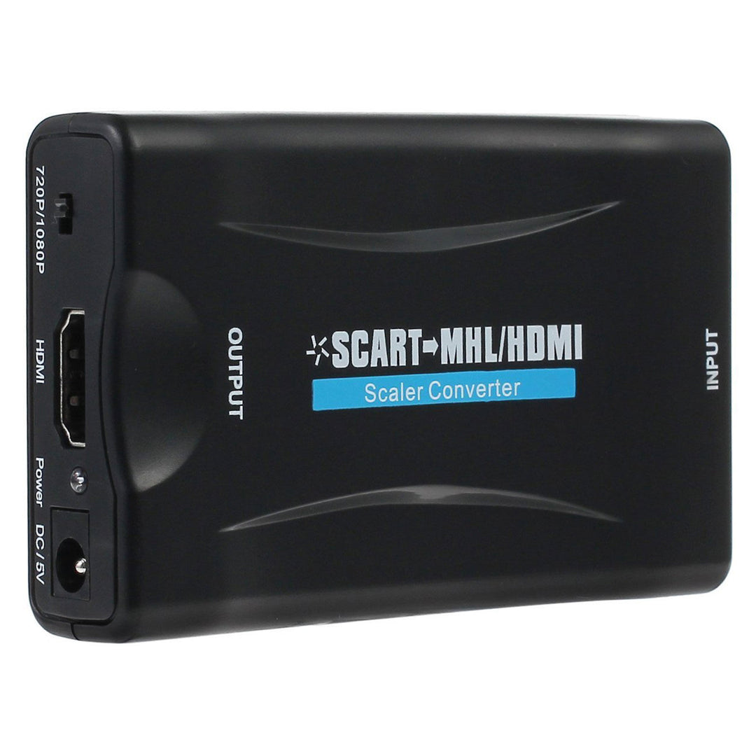 CONVERTER SCART EURO NAAR HDMI 1080 POWER