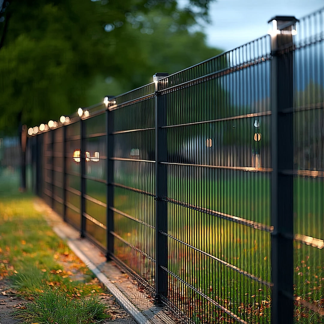 GreenBlue LED-paalverlichting op zonne-energie, 60x60 mm, kap met envelop, GB126