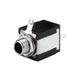 6.3 mm jack jack montage stereo plastic behuizing