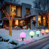 Solar LED Lichtbollen Tuin kleur ledlampje Greenblue