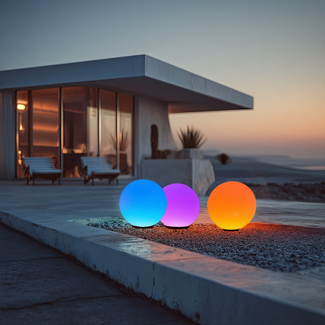 Green Blue GB165 buiten zonne-licht, LED-lamp, tuinverlichting, diverse lichtkleuren 25cm