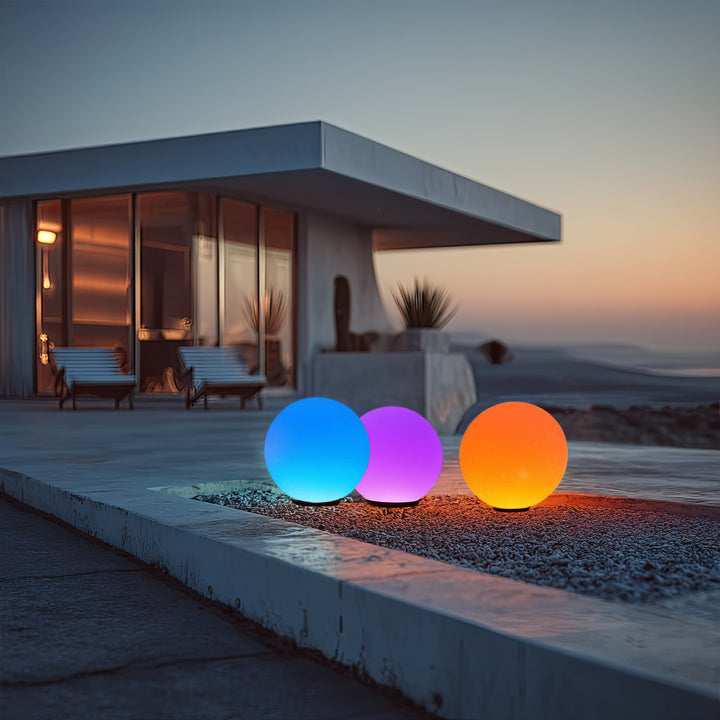 Green Blue GB165 buiten zonne-licht, LED-lamp, tuinverlichting, diverse lichtkleuren 25cm