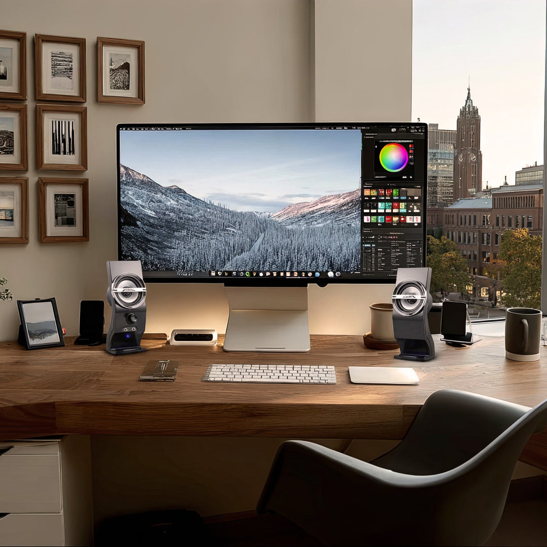 Luidsprekers 2.0 PC 6W ZwartAudiocore AC805 Computer speakers